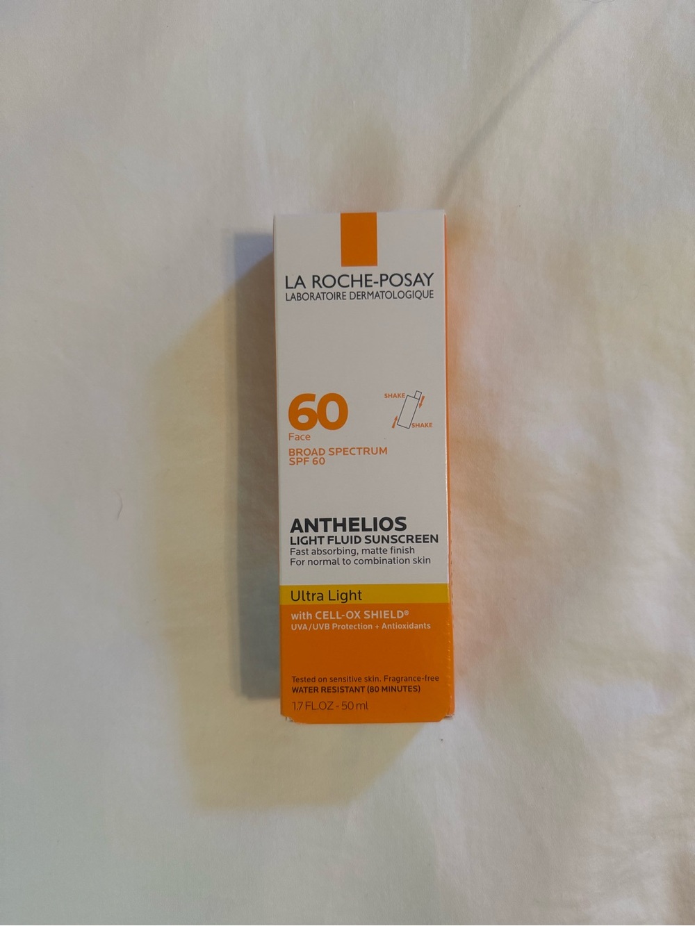 La Roche-Posay Anthelios SPF 60 Ultra Light Face Sunscreen - Orange